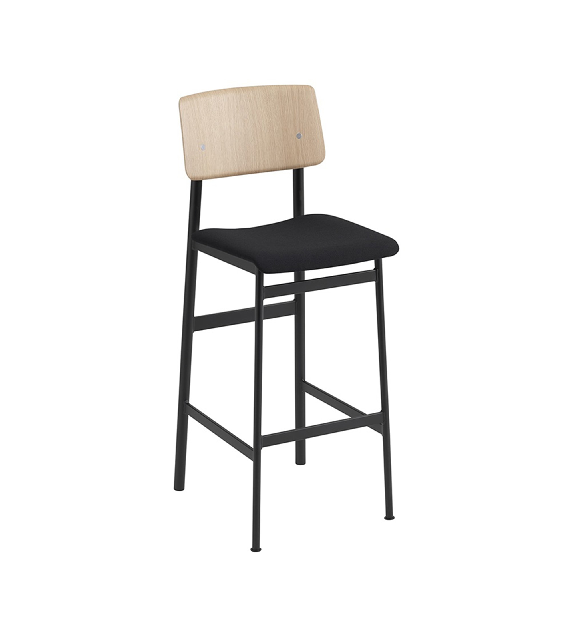 Tabouret Loft Bar Tapissé - assise 75cm