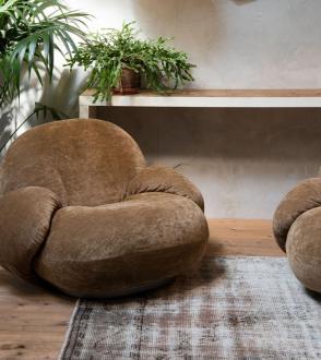 Fauteuil Pacha avec accoudoirs