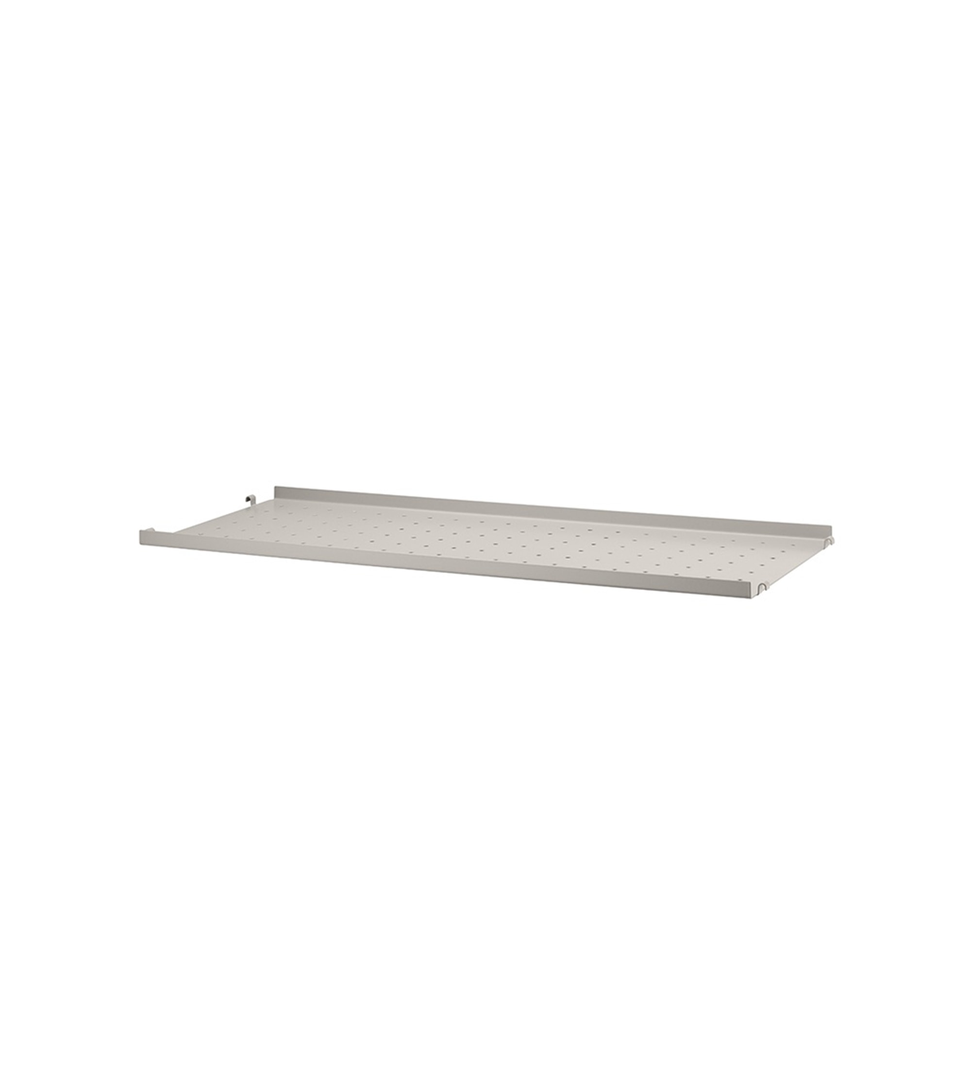 Etagère low edge métal 78x30 à l'unité Beige- Système String