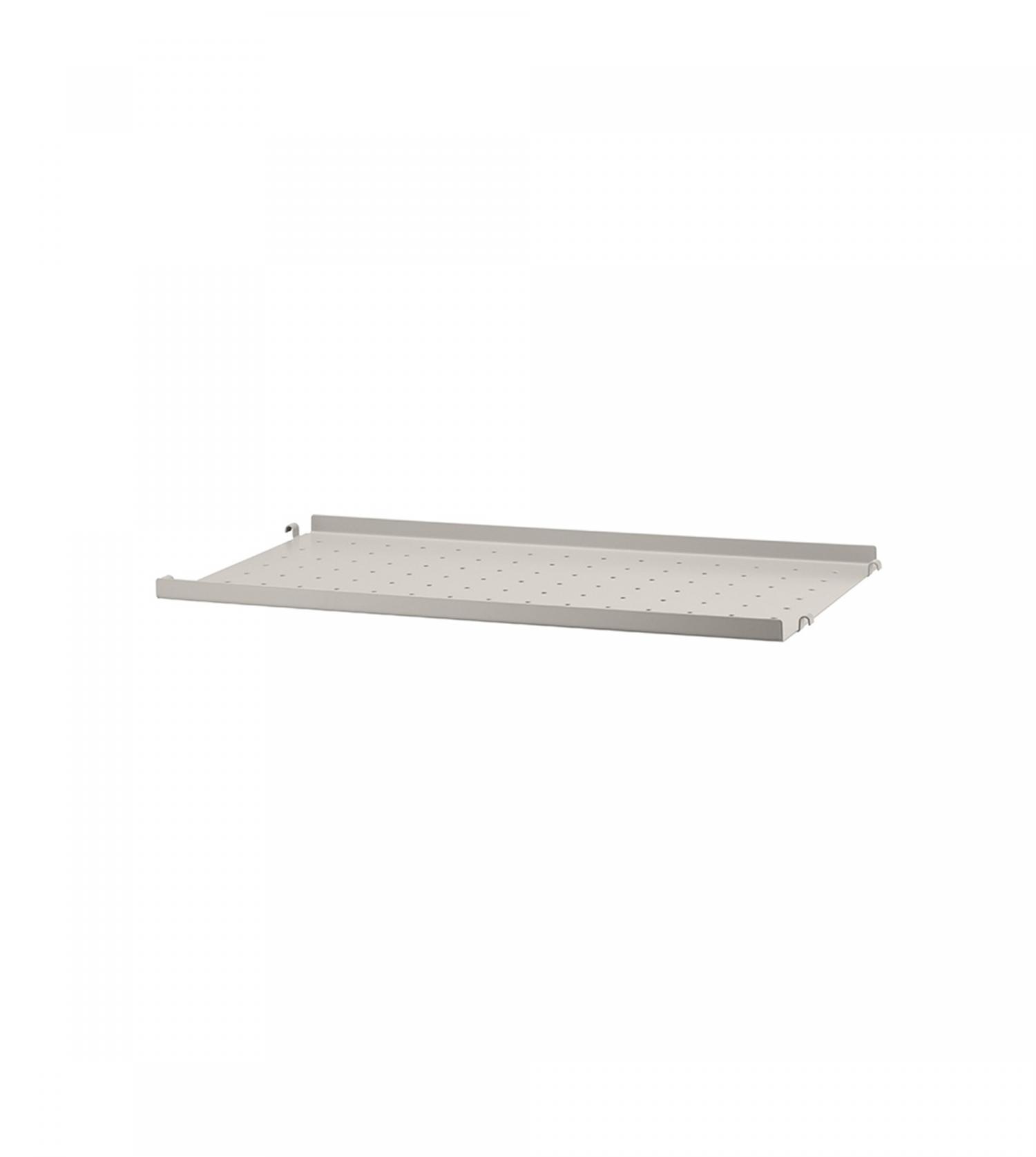 Etagères petit rebord low edge métal 58x30 à l'unité - Système String