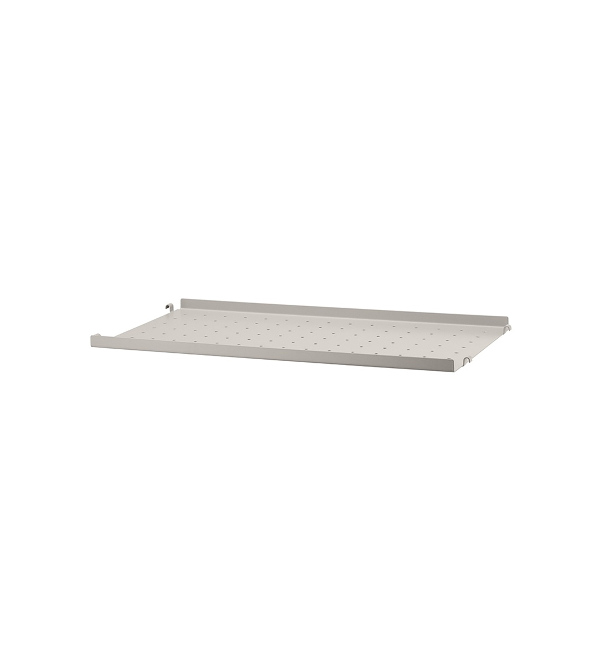 Etagères petit rebord low edge métal 58x30 à l'unité - Système String