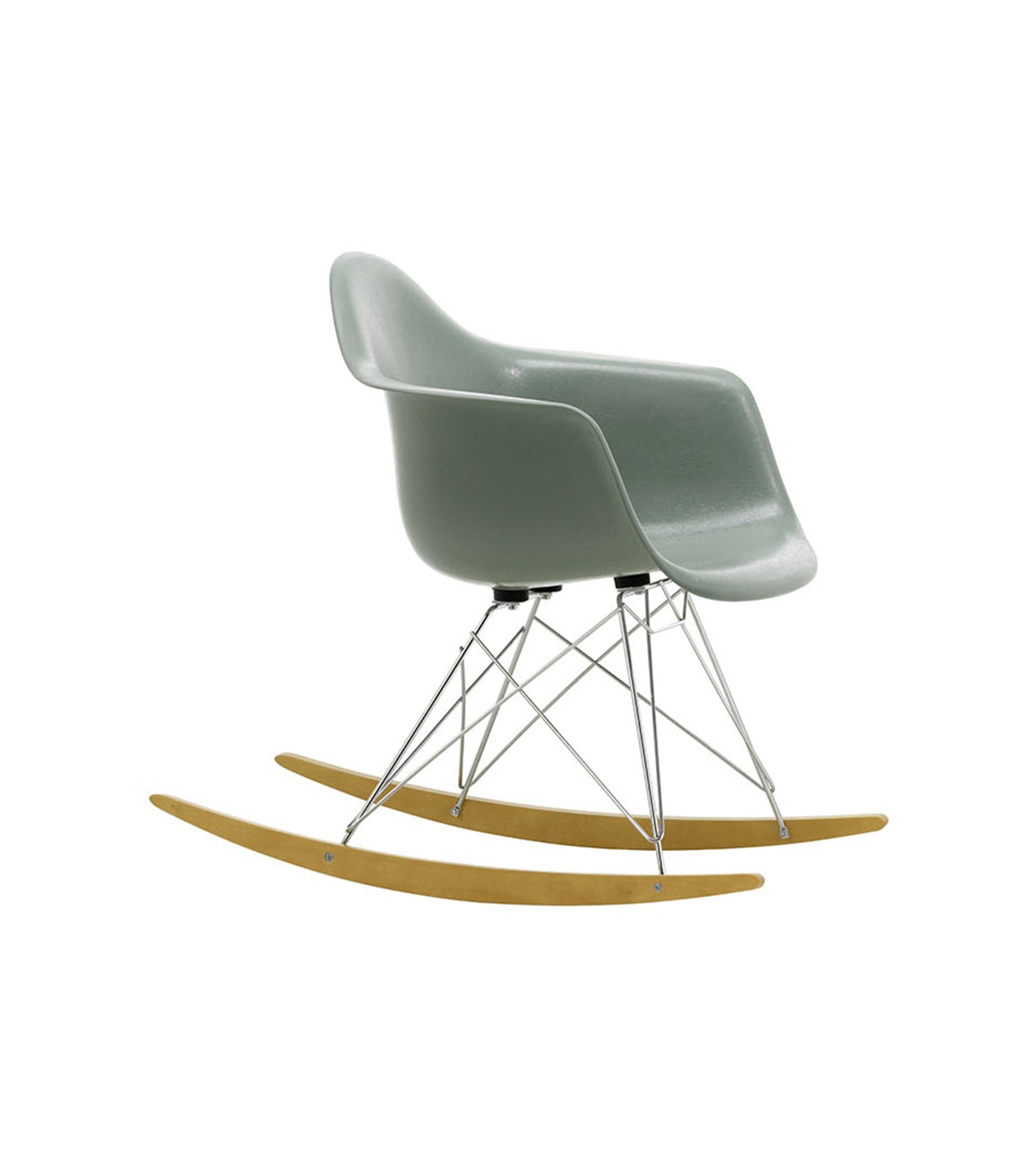 Fauteuil à bascule - Eames Fiberglass Armchair RAR