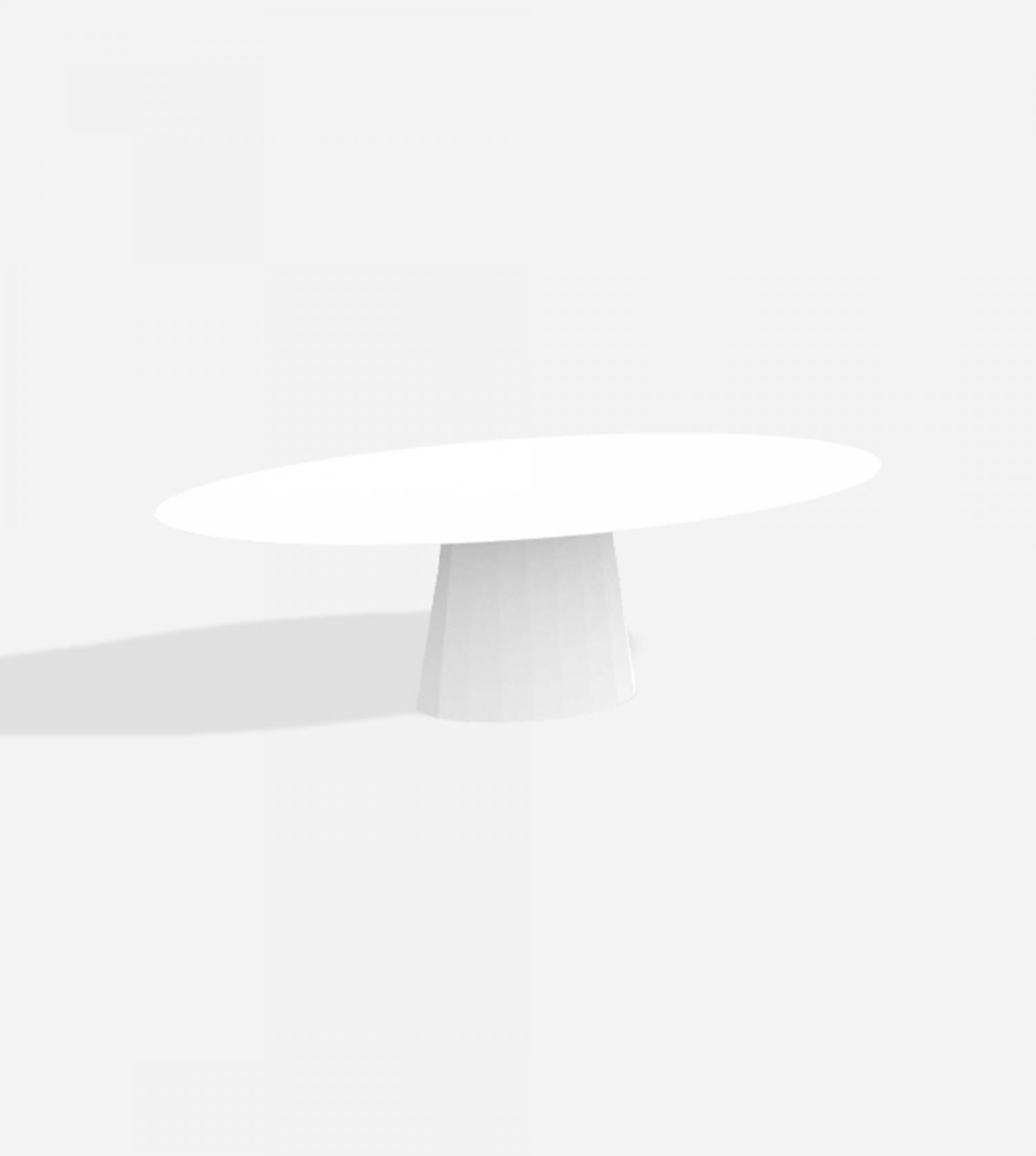 Table Ankara Ovale - 250x120x76 cm - Acier