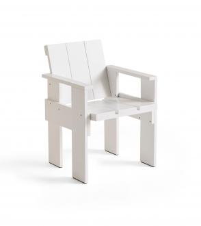 Crate dining chair - Blanc