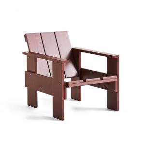 Crate lounge chair - Iron Red