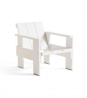 Crate lounge chair - Blanc