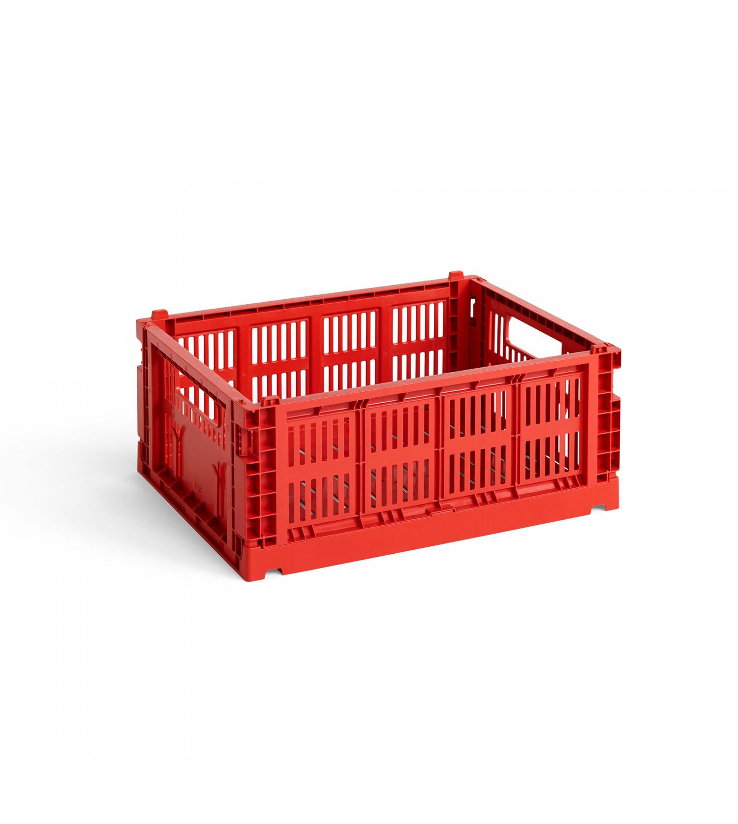 Cagette en plastique Medium - Colour crate M - Red - Hay