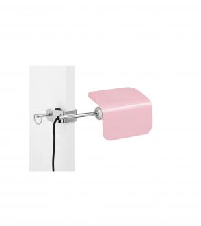 Apex clip lamp - Luis pink