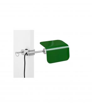 Apex clip lamp - emerald green