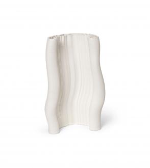 Vase Moire - H30cm - Off white
