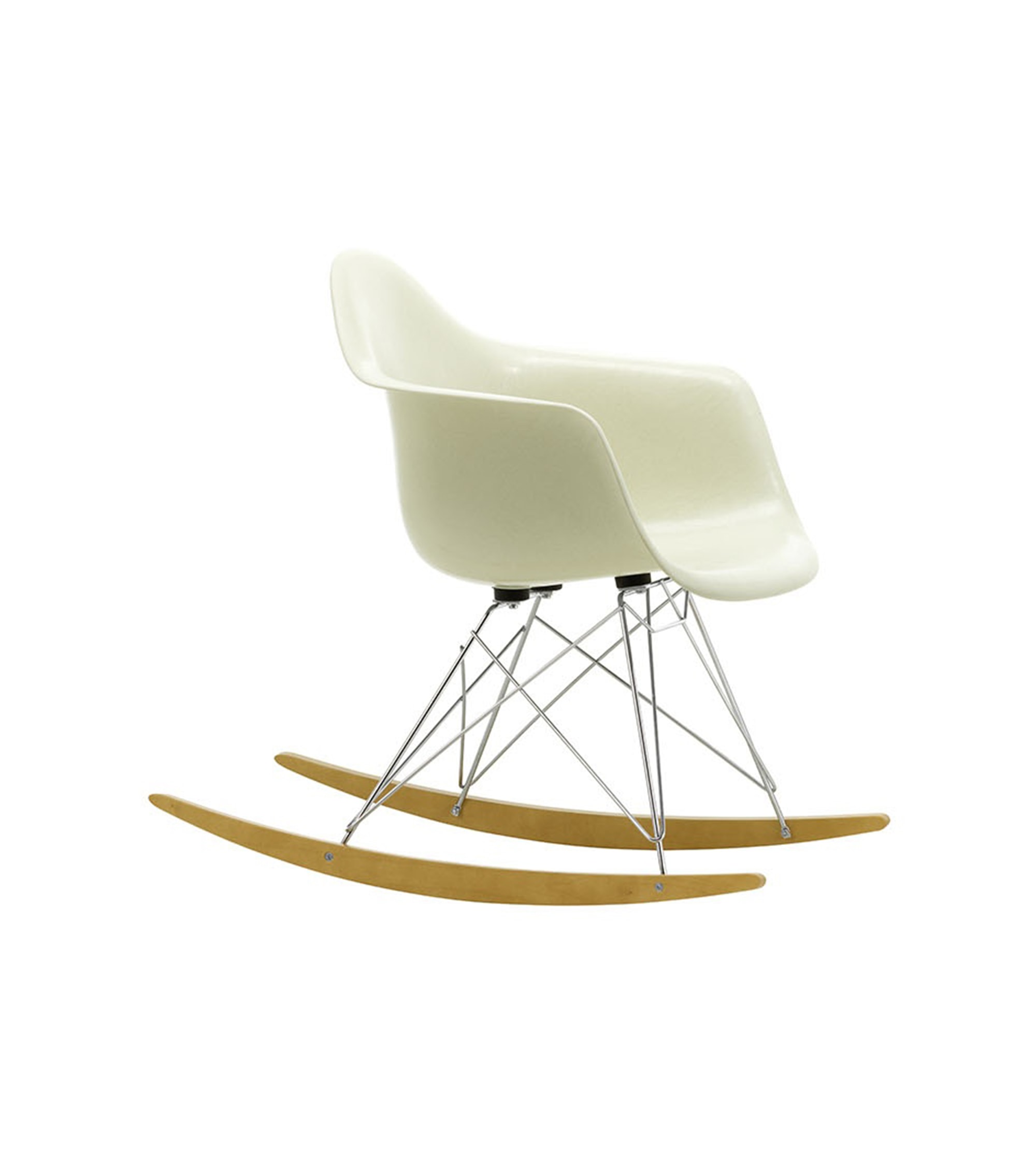Fauteuil à bascule - Eames Fiberglass Armchair RAR