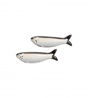 salière et poivrière sardine