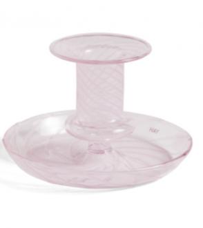 Bougeoir Flare stripe - Rose
