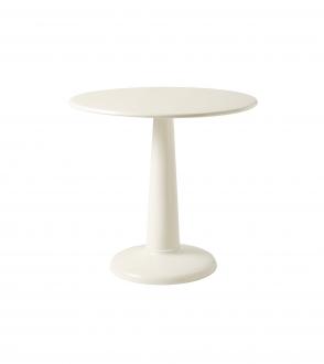 Table G - Ø80cm - Blanc Perlé