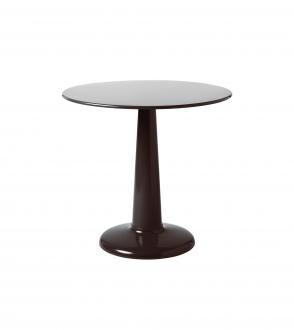Table G - Ø80cm - Brun Noir