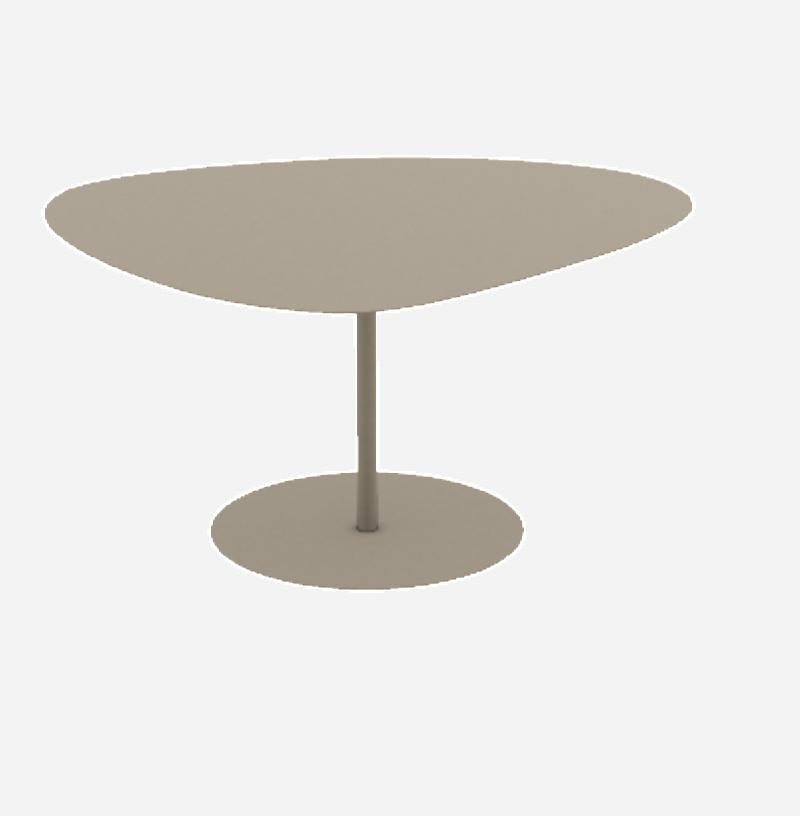 Table basse Galet Sable Matière Grise chez Blou