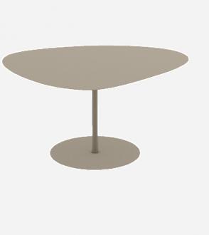 Table basse Galet Sable Matière Grise chez Blou