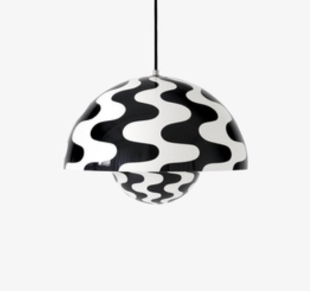Suspension VP7Black and white Pattern andtradition chez Blou