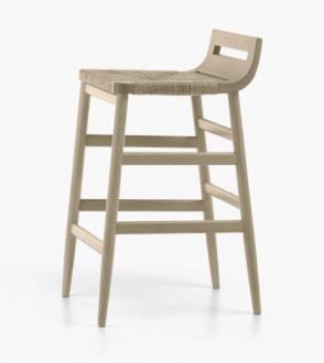 Tabouret tressé KIMUA - h66