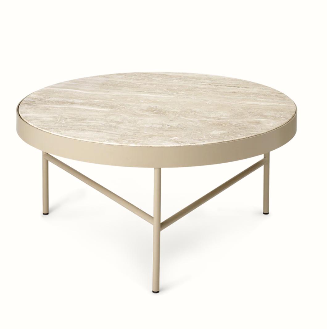 Table basse Travertine Table L